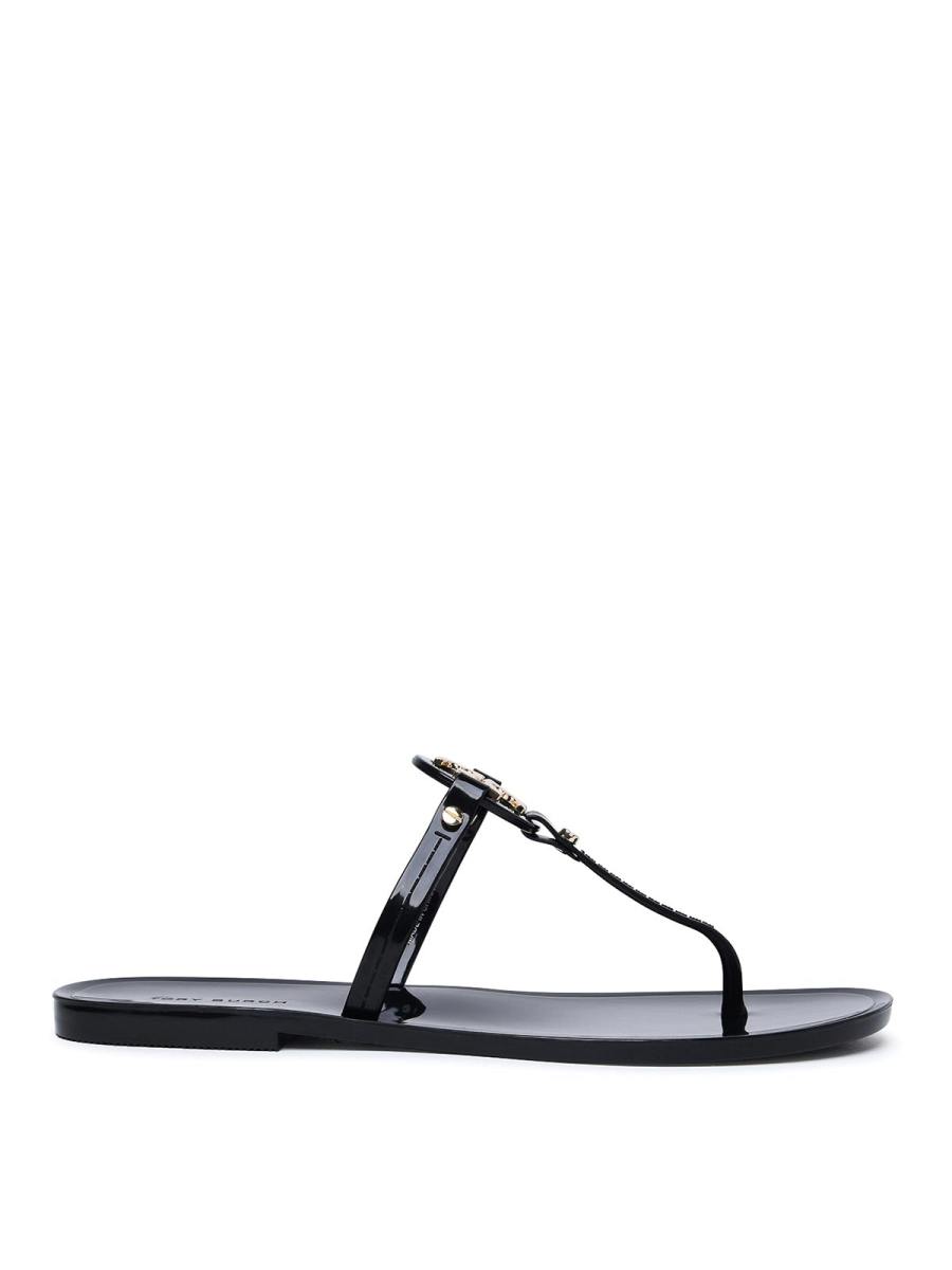 Tory Burch Tongs - Noir