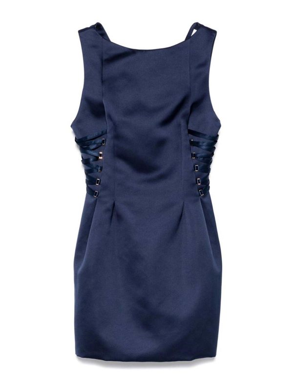 Elisabetta Franchi Robe Au Genou - Bleu