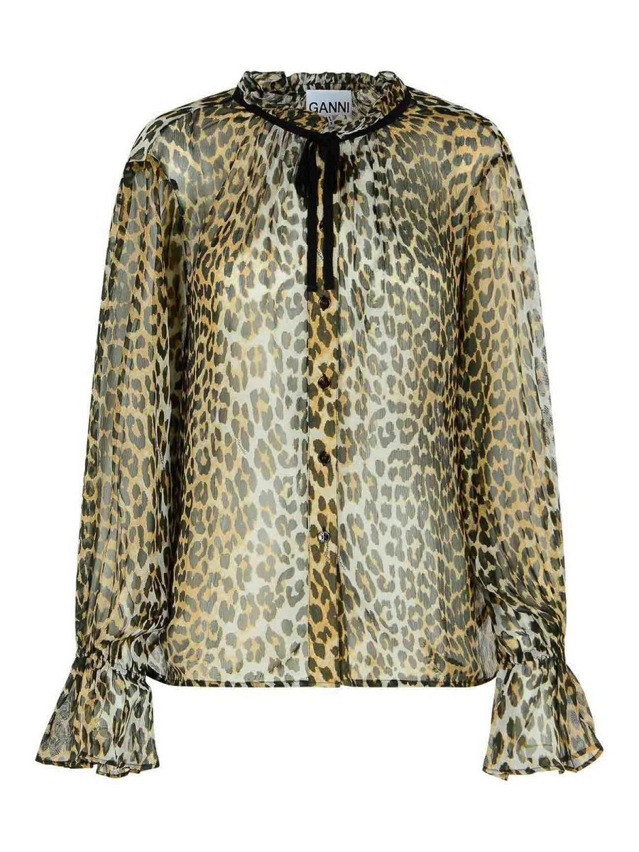Ganni Chemise - Multicolore
