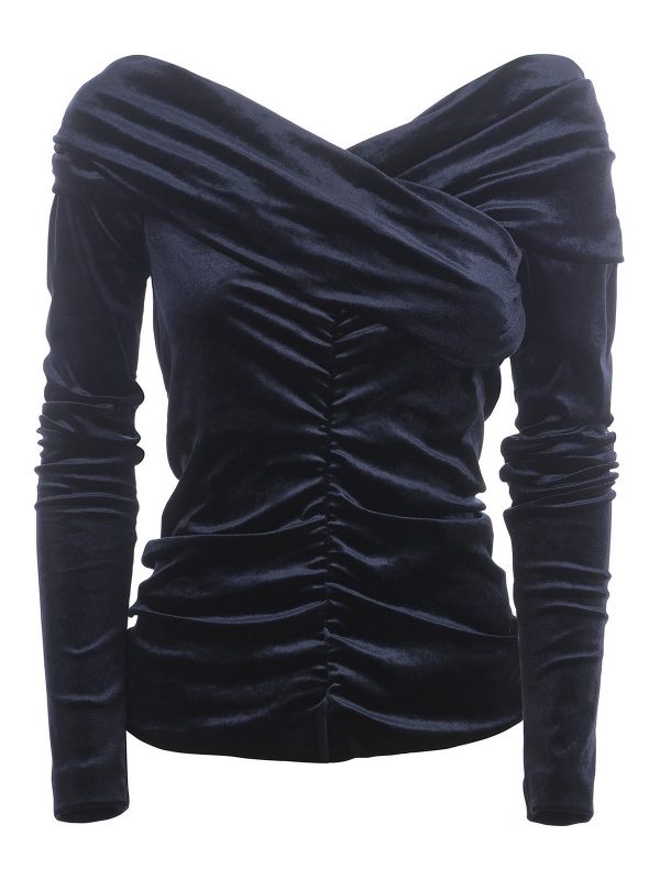 Philosophy di Lorenzo Serafini Blouse - Bleu