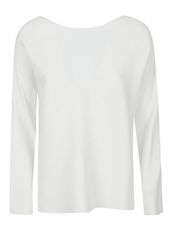 Liviana Conti Pull Col Rond - Blanc