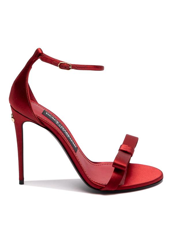 Dolce & Gabbana Sandales - Rouge