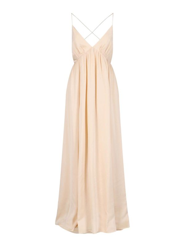 Zimmermann Maxi Robe - Couleur Chair