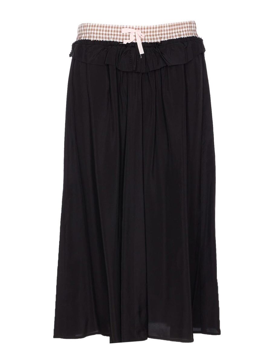 Maison Margiela Jupe Midi - Noir