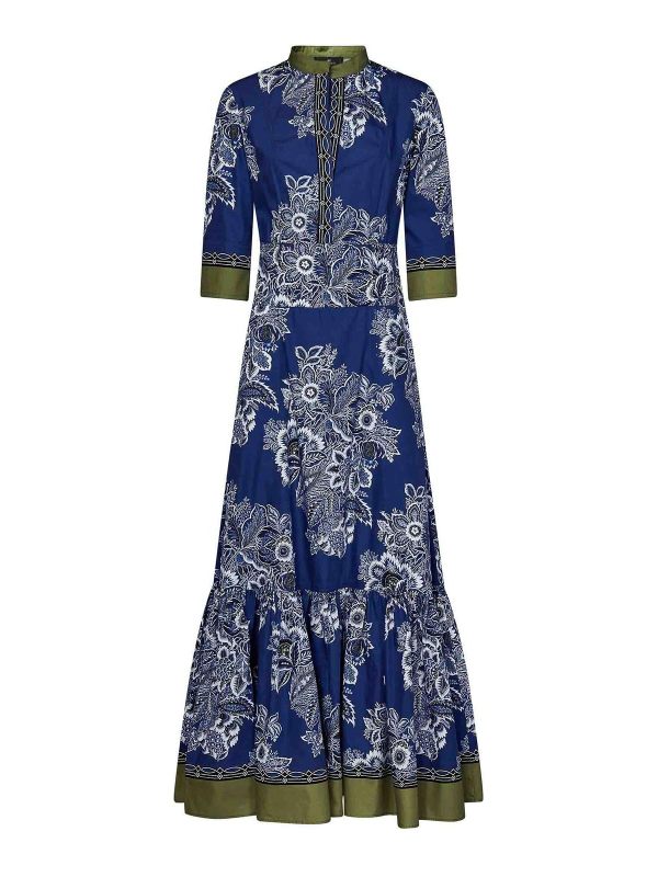 Etro Robe De Soirée - Bleu