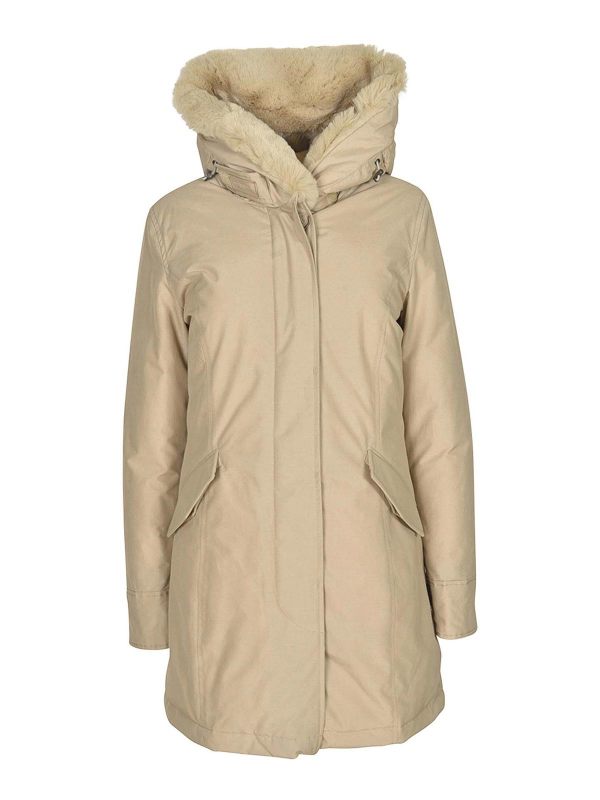 Woolrich Manteau Court - Noir