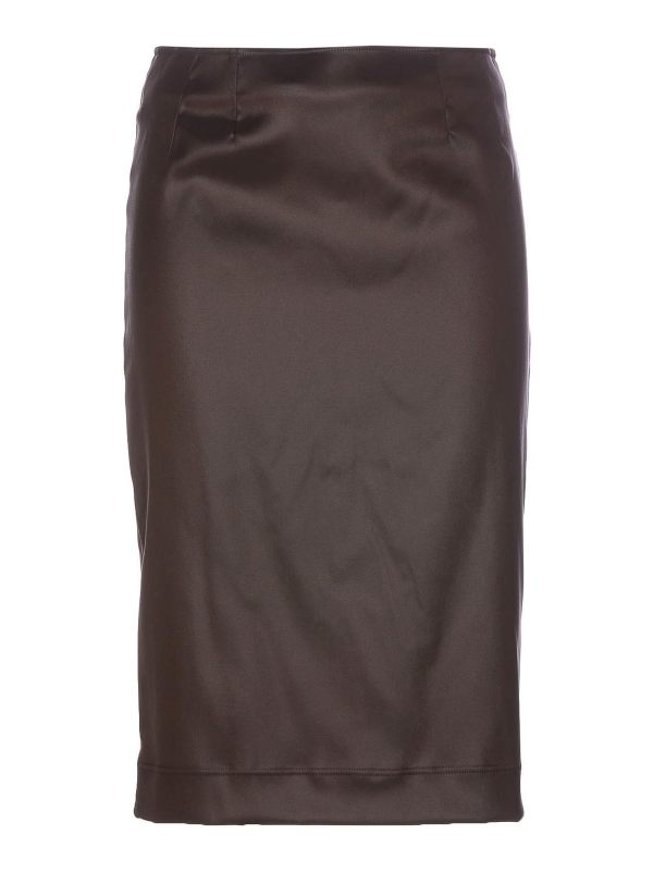 Dolce & Gabbana Jupe Midi - Marron