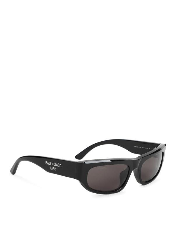 Balenciaga Lunettes De Soleil - Noir