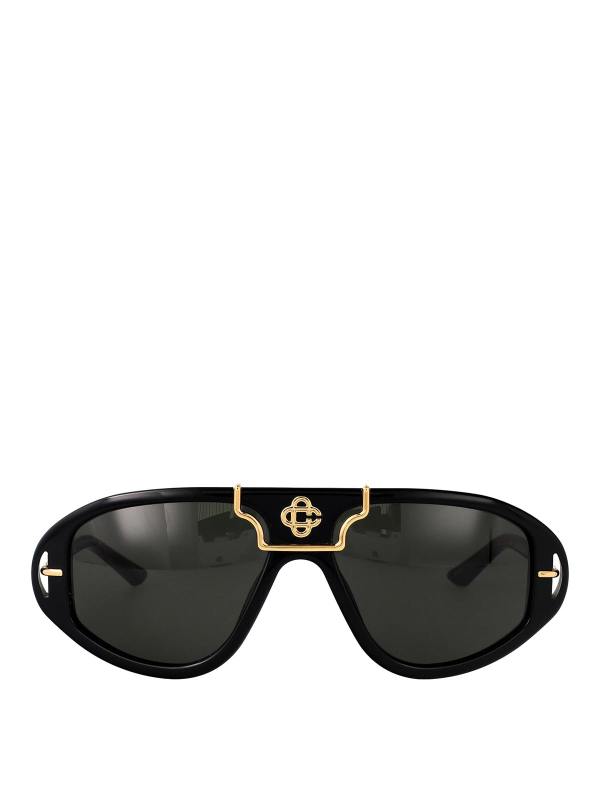Casablanca Lunettes De Soleil - Noir