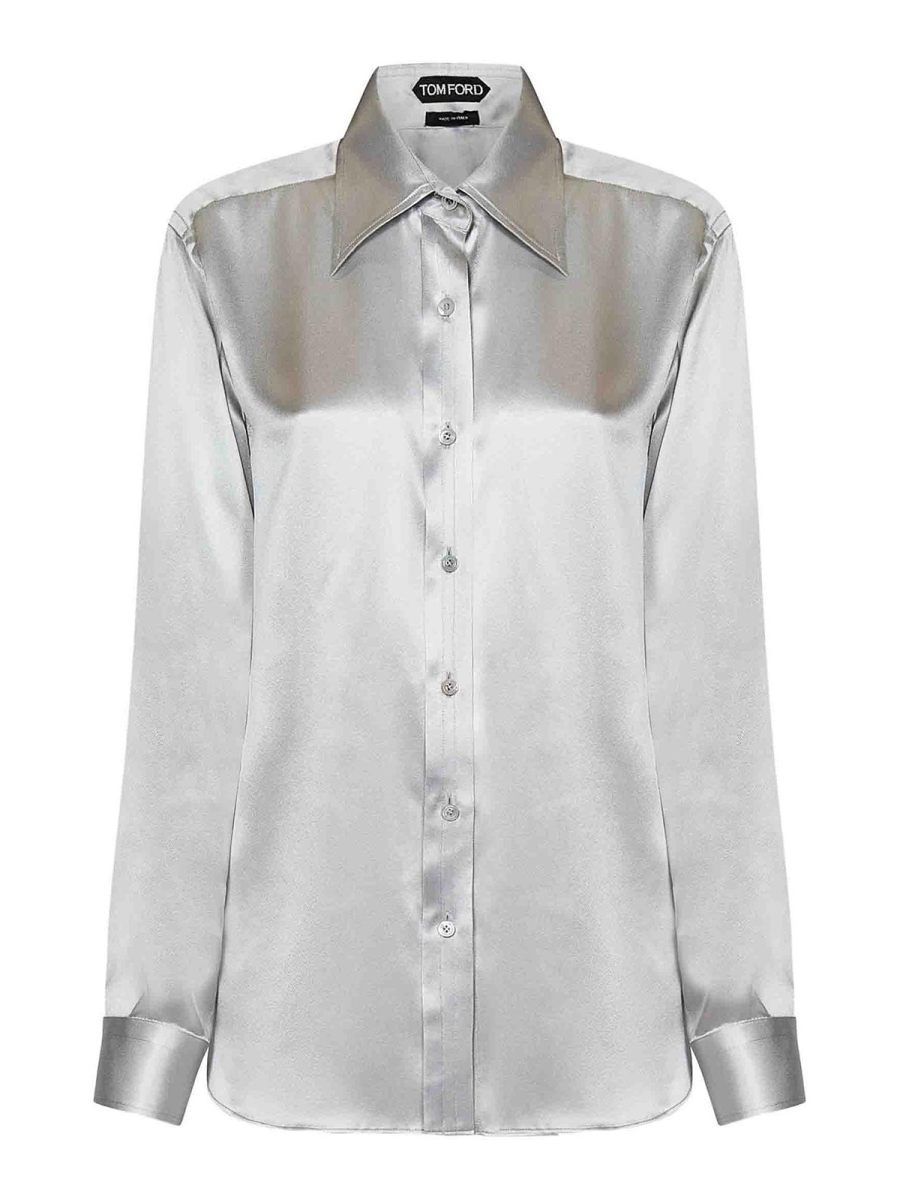 Tom Ford Chemise - Gris