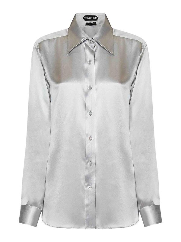 Tom Ford Chemise - Gris