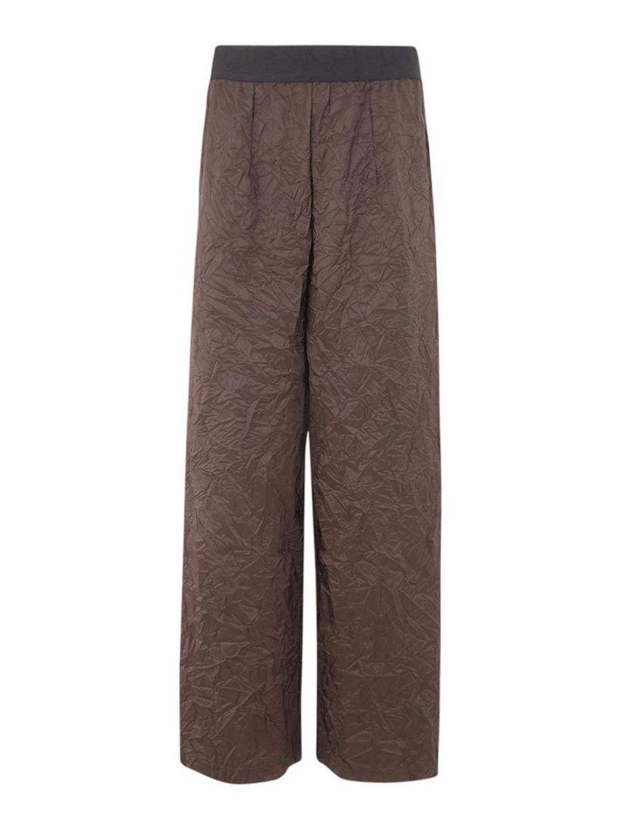 Maria Calderara Pantalons Décontractés - Marron