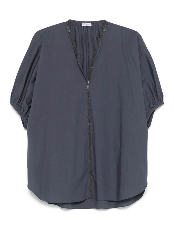 Brunello Cucinelli Tunique - Bleu