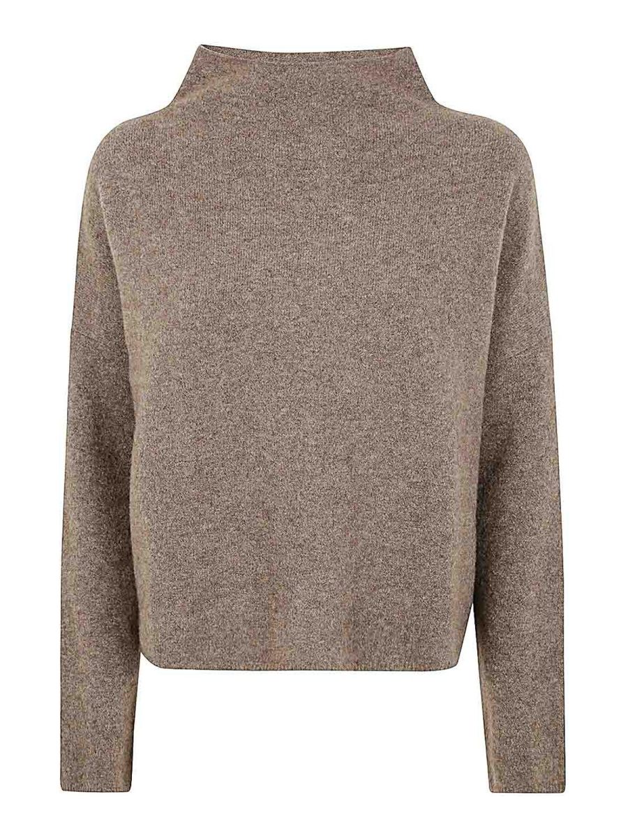 Filippa K Pull Col Rond - Gris