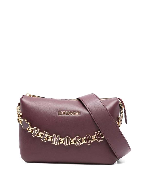 Love Moschino Sac Bandoulière - Rouge Bru
