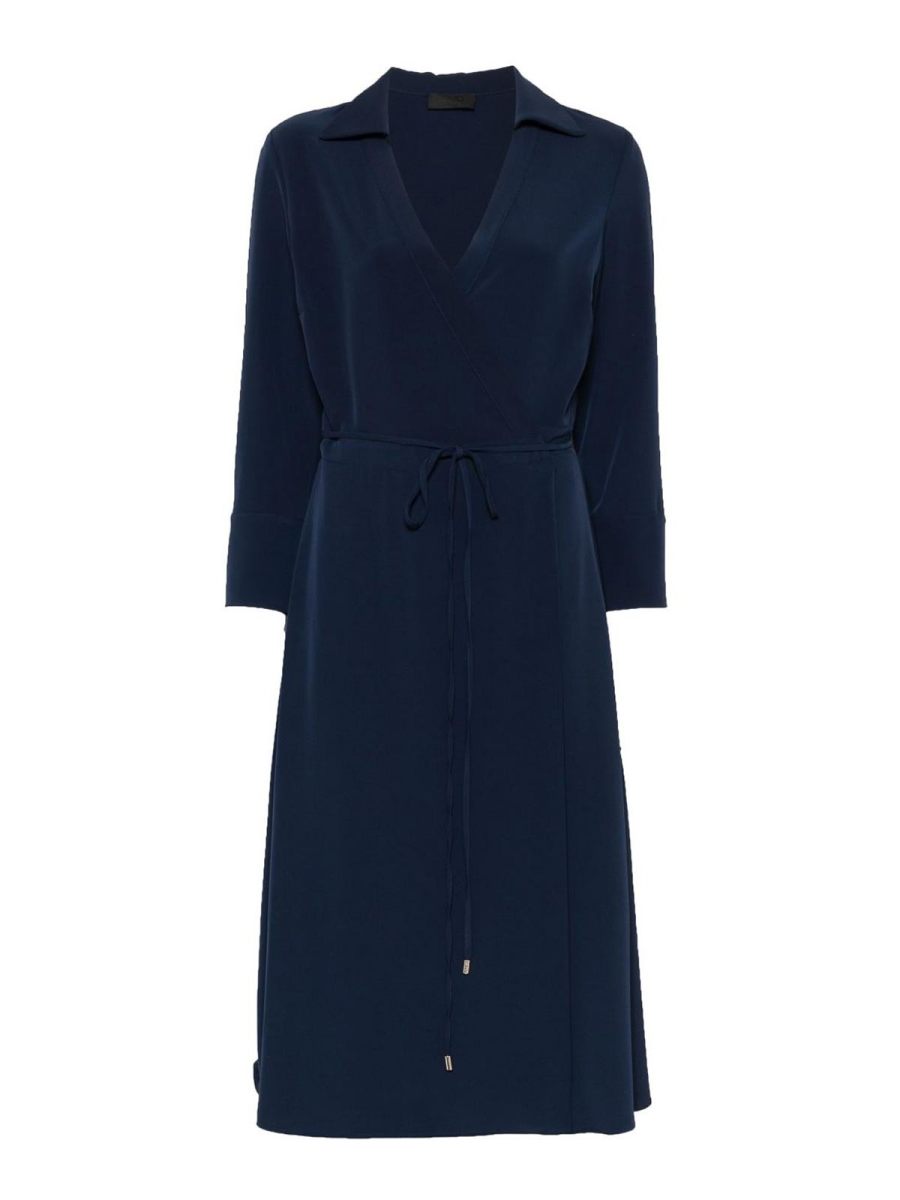 Liu Jo Robe Au Genou - Bleu