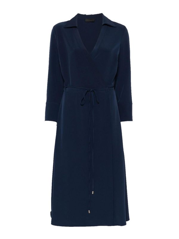 Liu Jo Robe Au Genou - Bleu