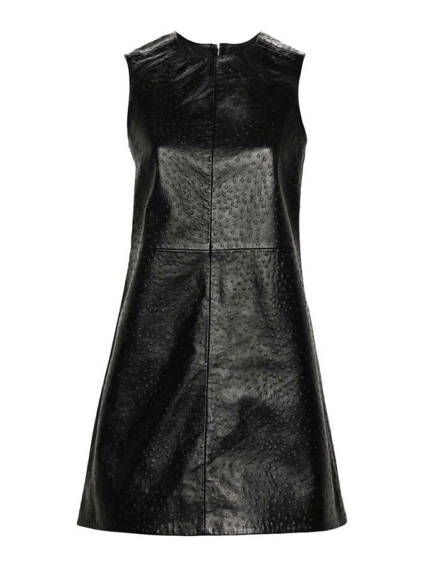 Remain Birger Christensen Robe Courte - Noir