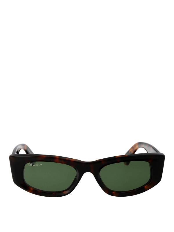 Off-White Lunettes De Soleil - Marron