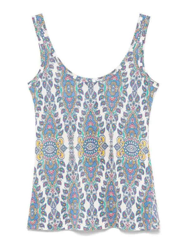 Etro Top - Bleu