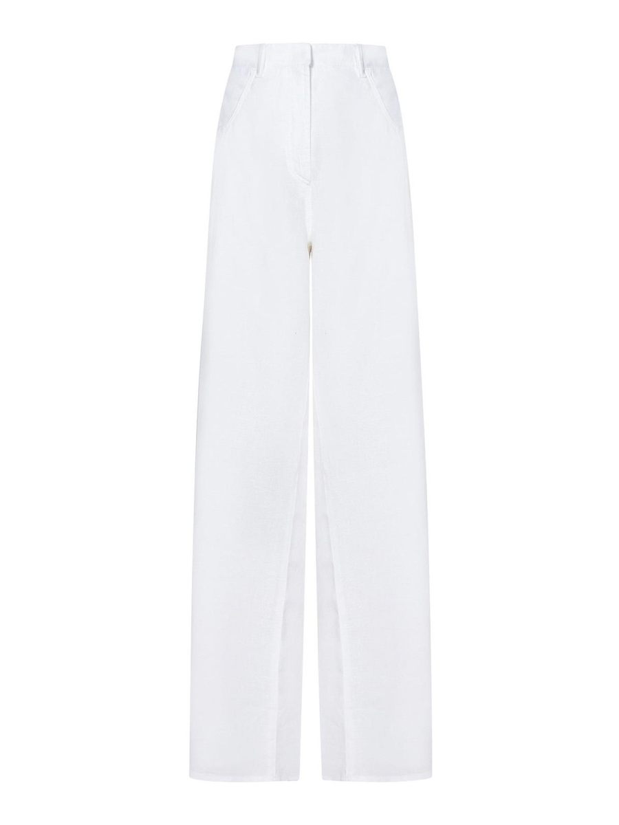 N°21 Pantalons Décontractés - Blanc