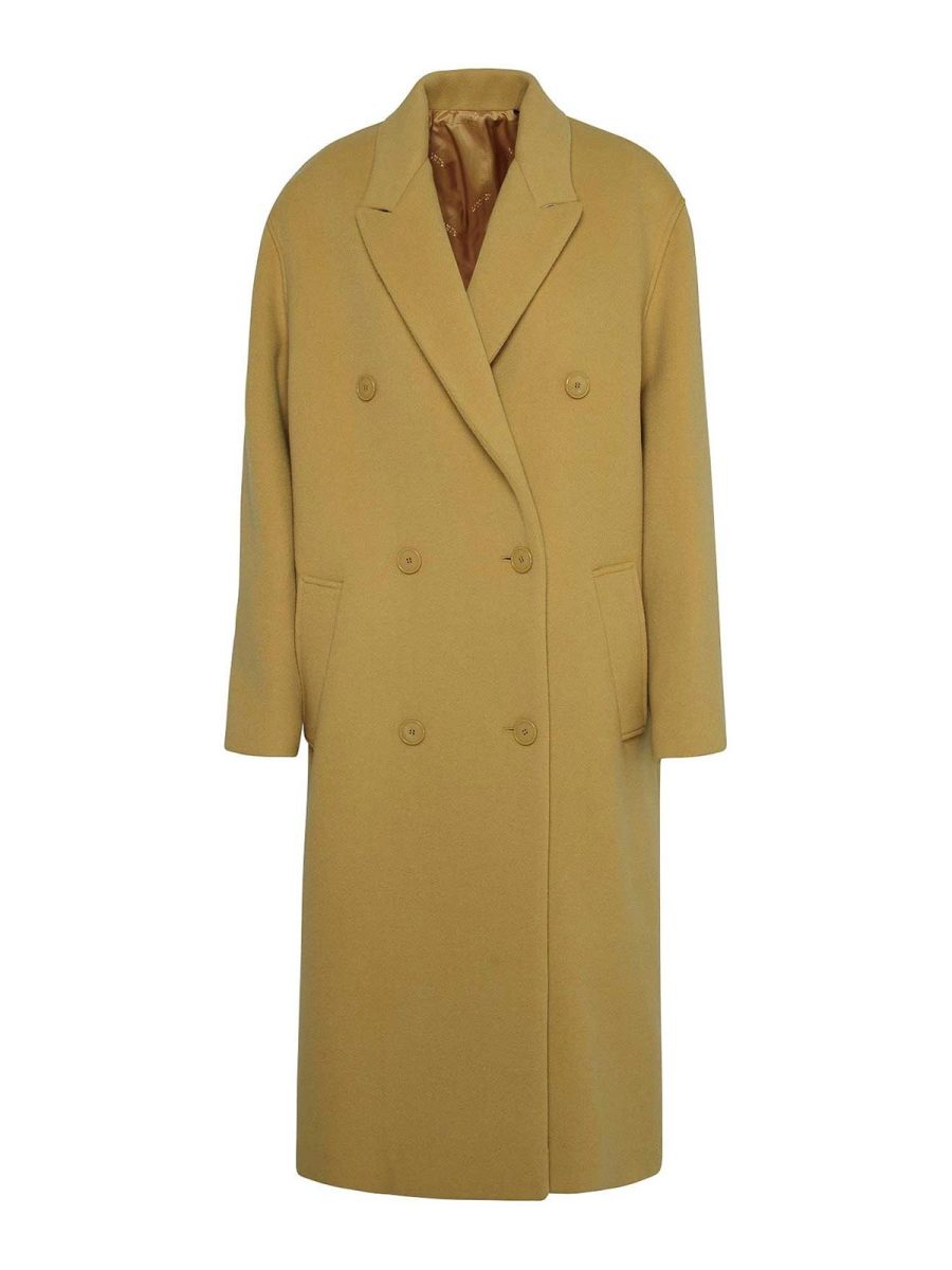 Isabel Marant Manteau Court - Jaune