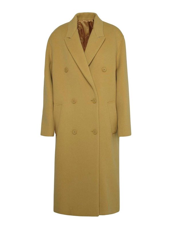 Isabel Marant Manteau Court - Jaune