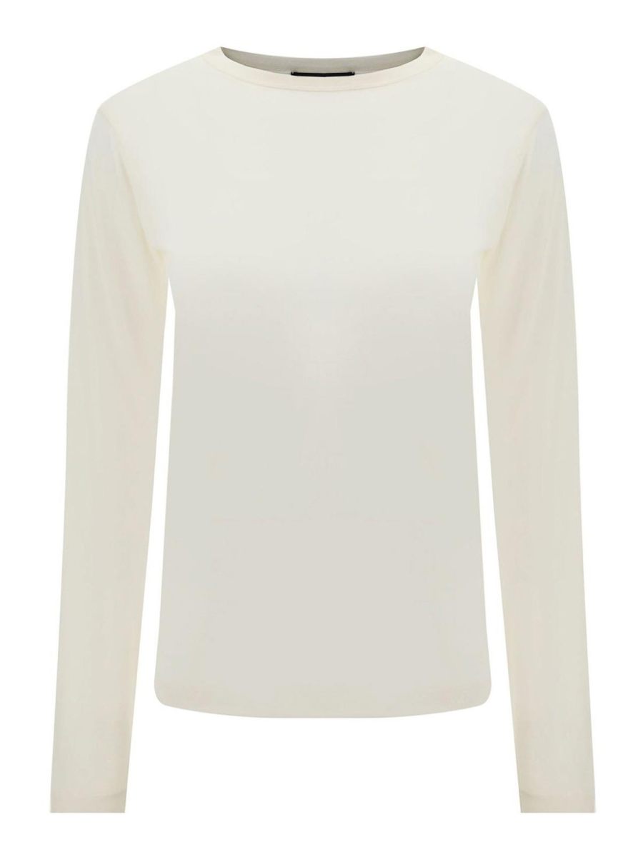 Fabiana Filippi Pull Col Rond - Crème