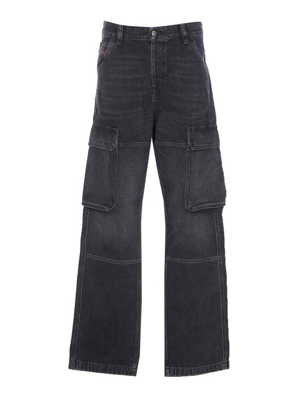Diesel Jean Bootcut - Noir