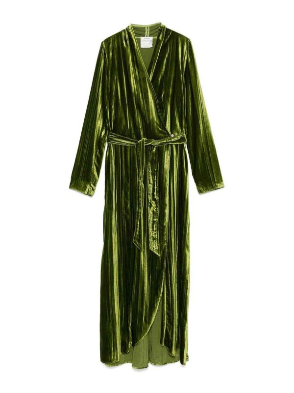 Forte Forte Maxi Robe - Vert