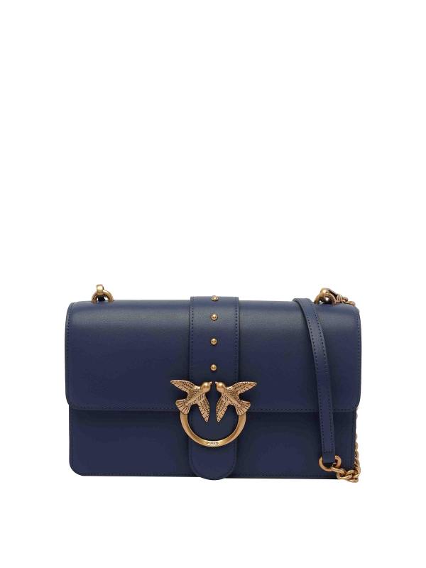 Pinko Sac Bandoulière - Bleu
