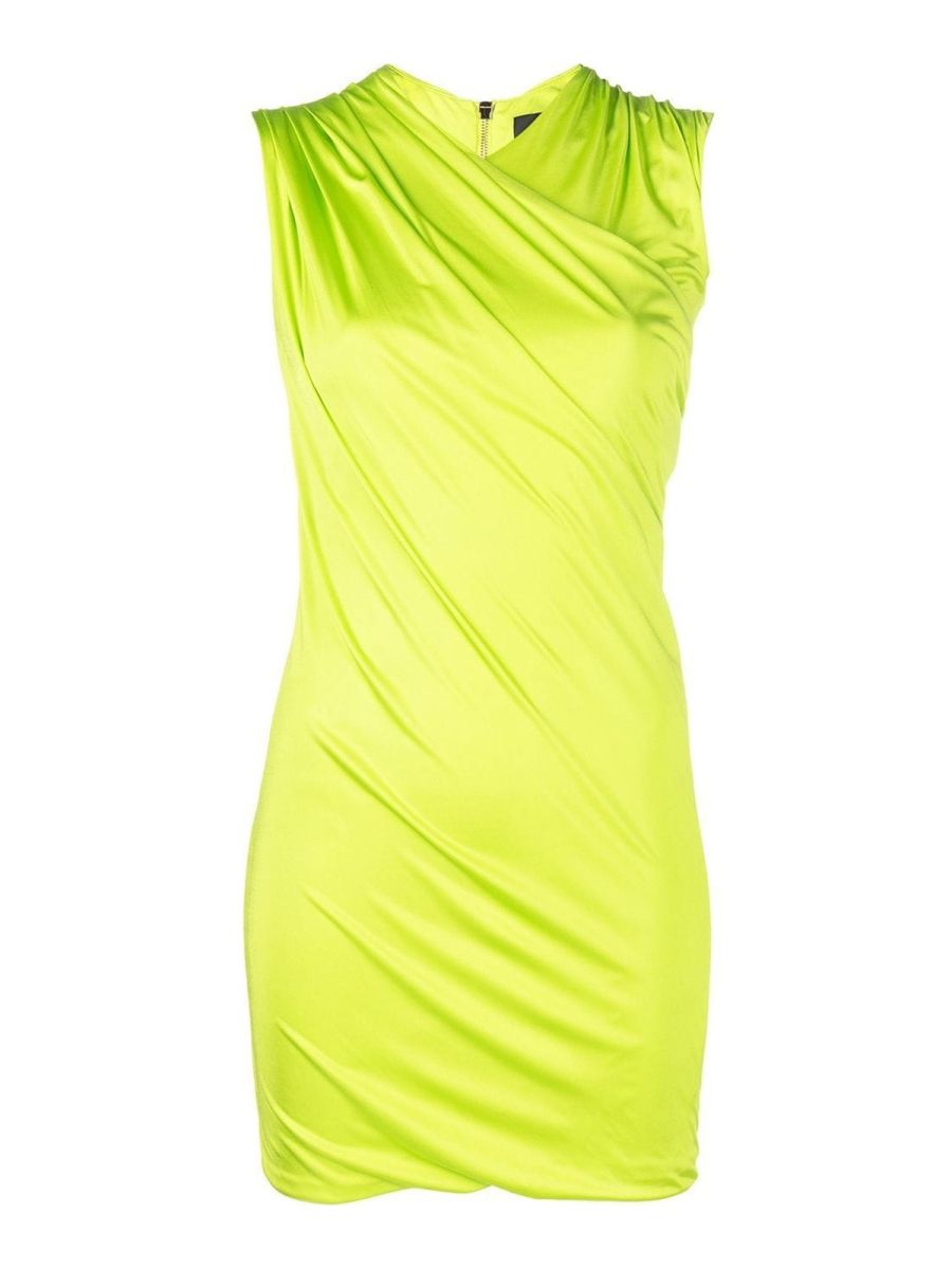 Versace Robe Courte - Jaune
