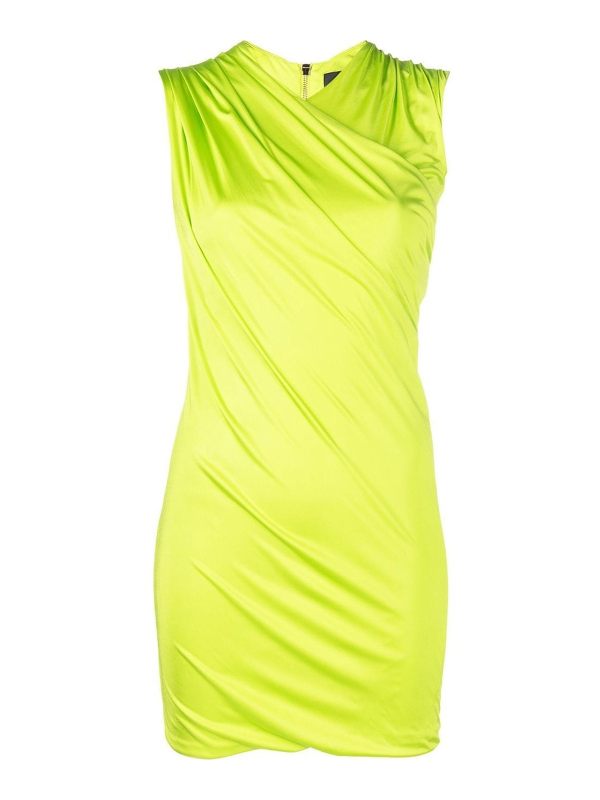 Versace Robe Courte - Jaune
