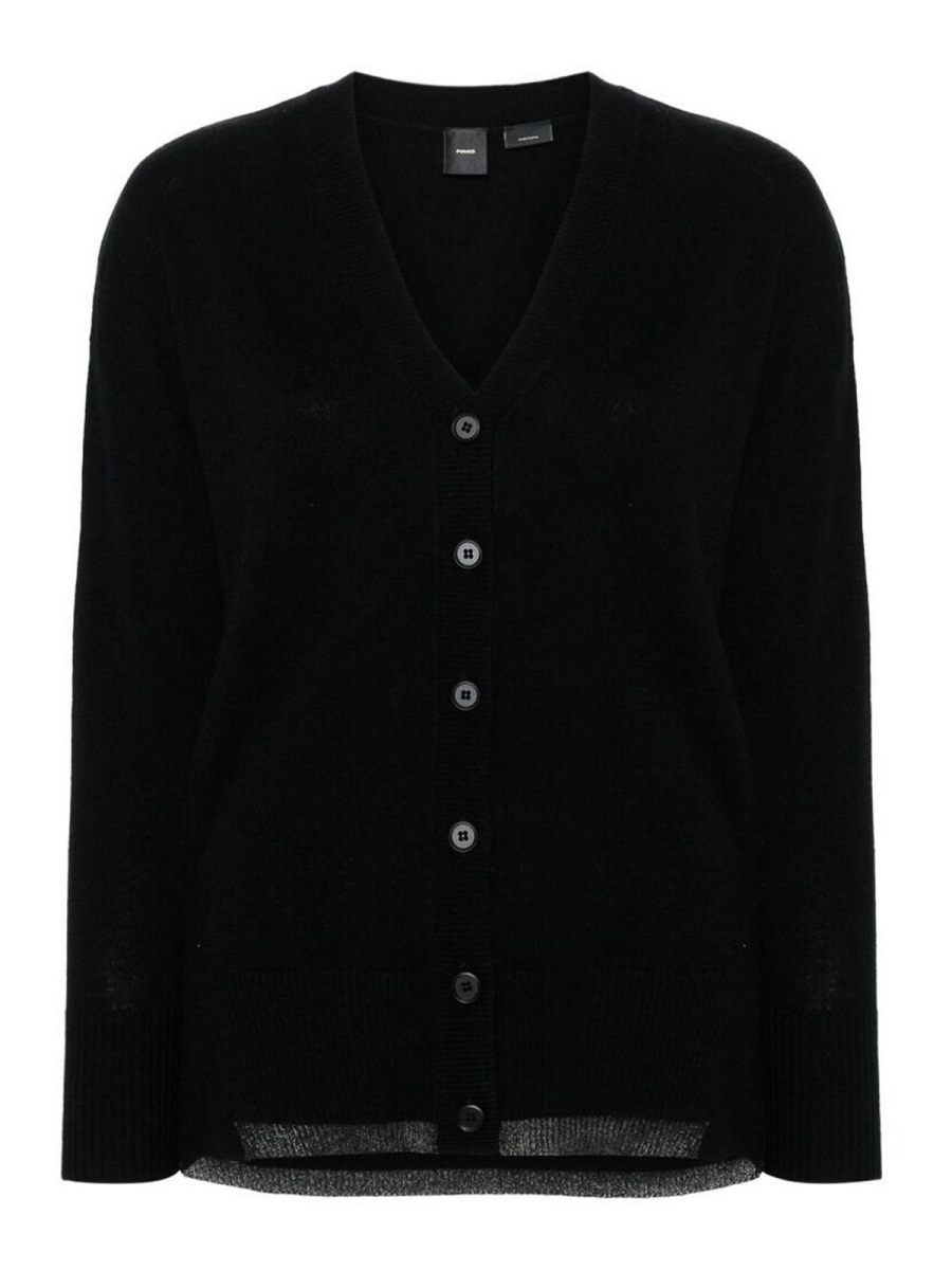 Pinko Pull Col Rond - Noir