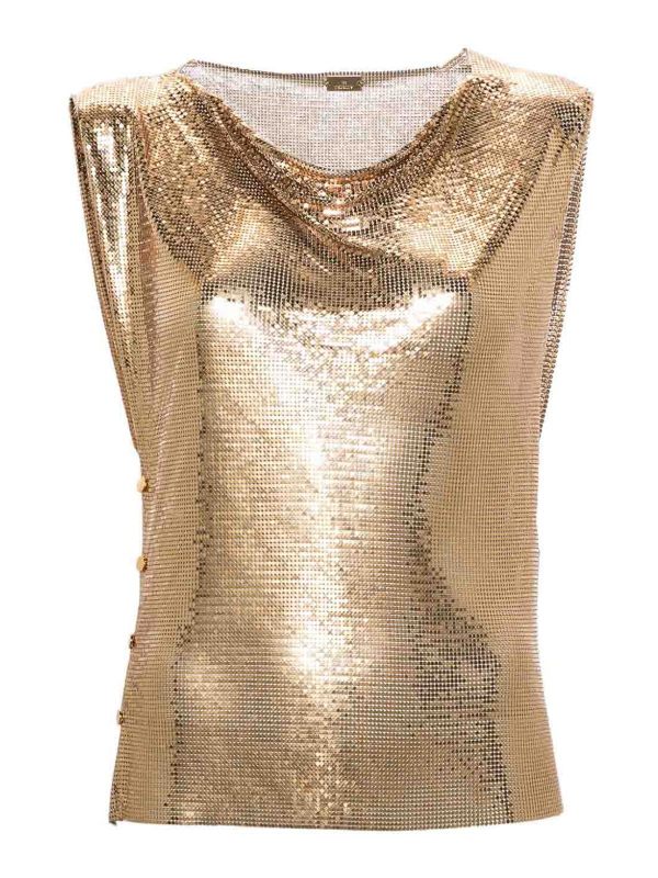 Rabanne Top - Or
