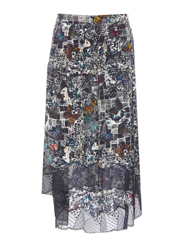Zadig & Voltaire Jupe Midi - Multicolore