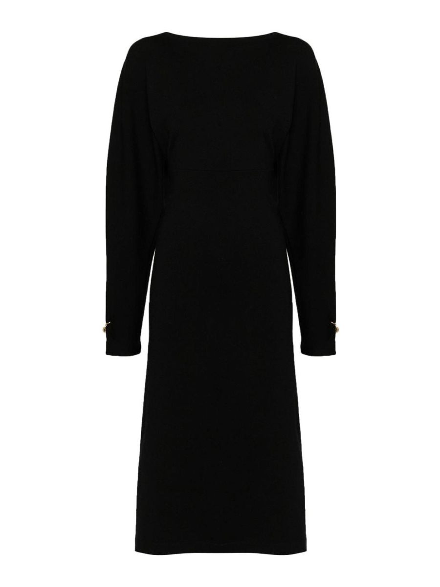 Philosophy di Lorenzo Serafini Robe Au Genou - Noir