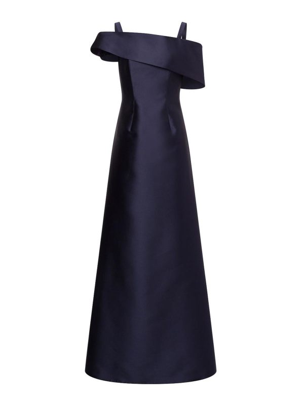 Alberta Ferretti Jupe Midi - Bleu