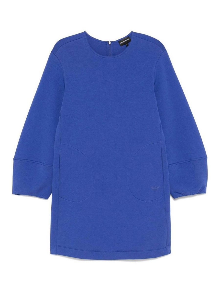 Emporio Armani Robe Courte - Bleu