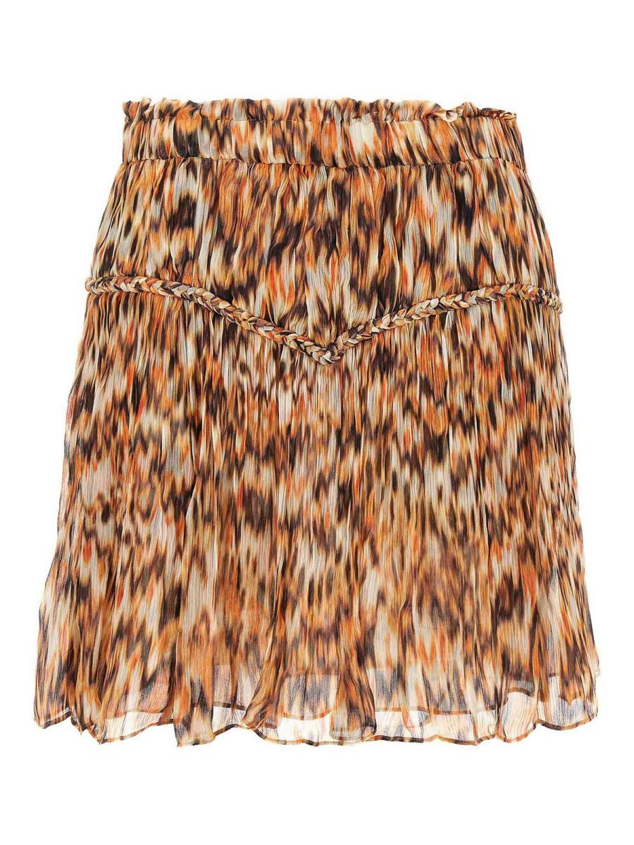 Isabel Marant Jupe Midi - Orange