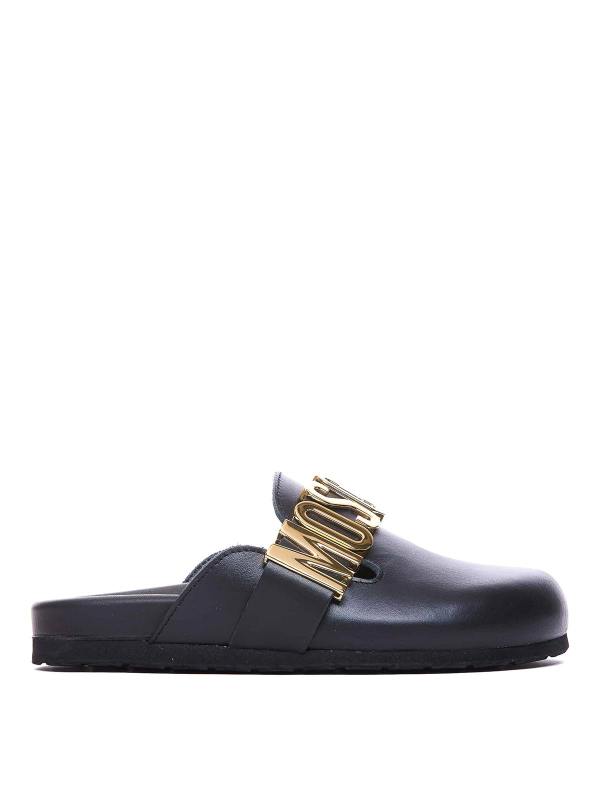 Moschino Mules - Noir