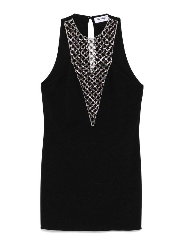 The Attico Robe Courte - Noir