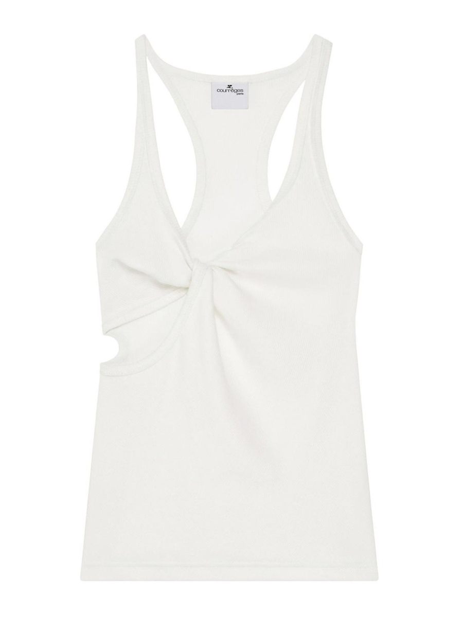 Courreges Top - Blanc