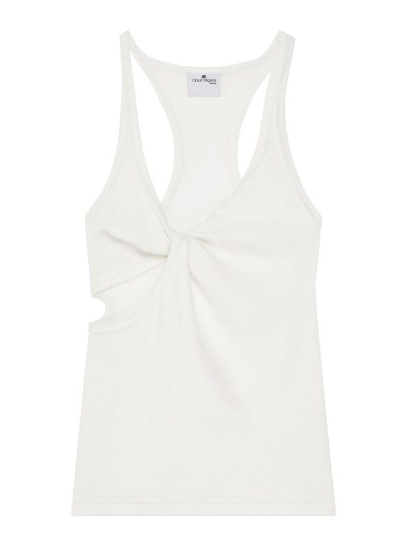 Courreges Top - Blanc