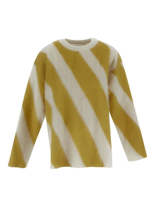 Jil Sander Pull Col Rond - Noir