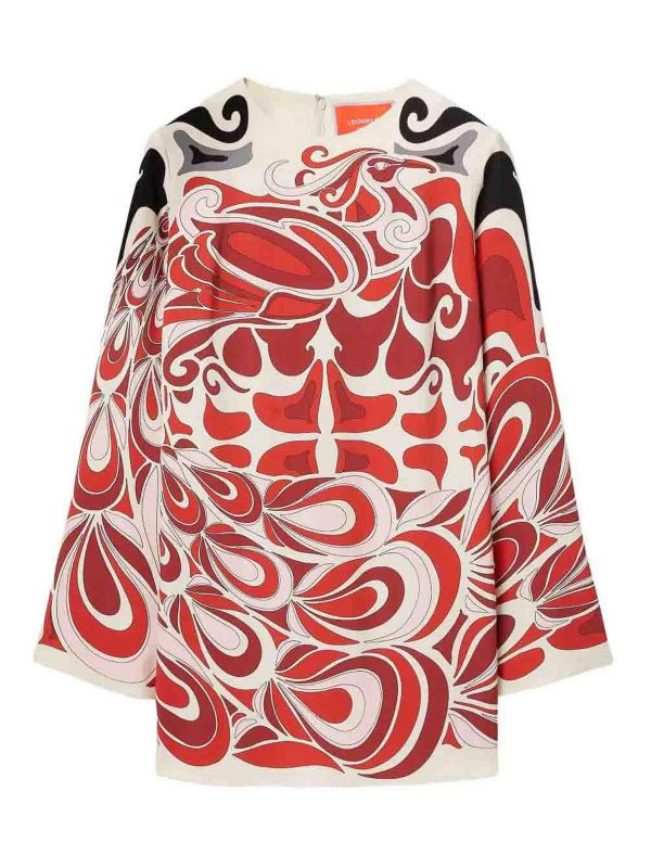La DoubleJ Robe Au Genou - Rouge