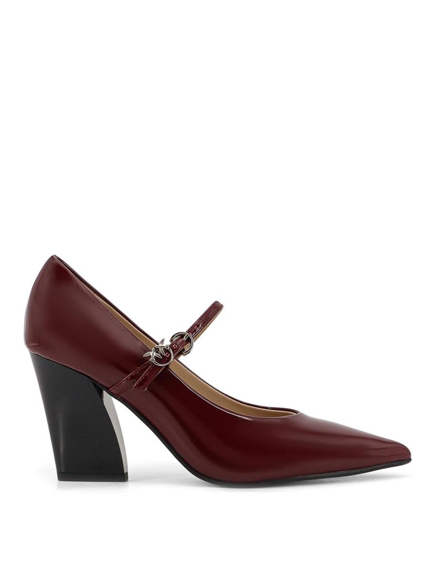Pinko Chaussures À Talon - Rouge Brun