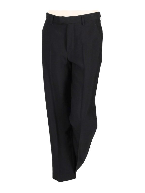 Ann Demeulemeester Pantalons Décontractés - Noir