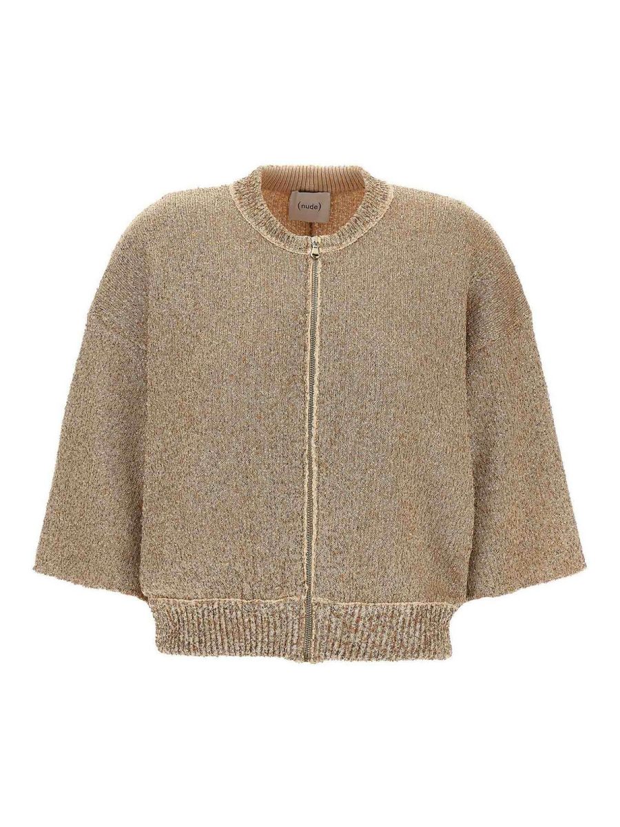 Nude Cardigan - Beige
