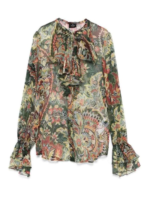 Etro Chemise - Vert